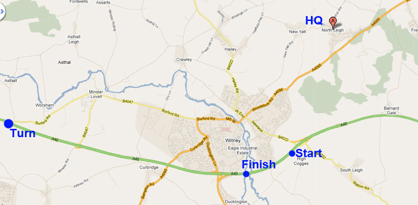 10 Mile Time Trial 19th May 2013 - Sri Chinmoy CT
