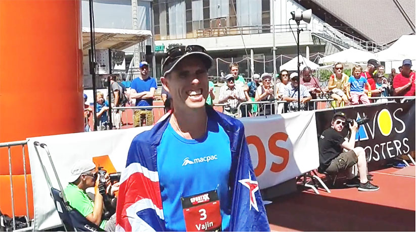Vajin Armstrong wins Swiss Alpine Marathon